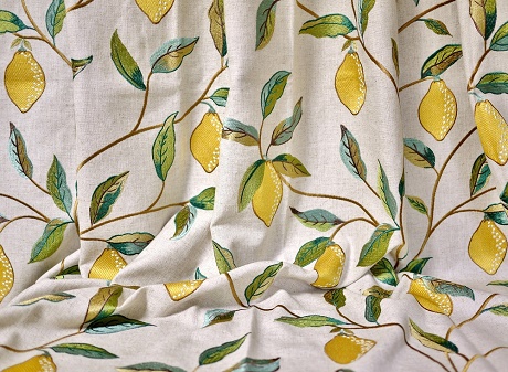  Lemon Tree Embroidery生地アップ 