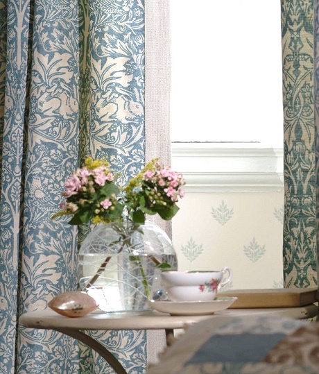 ウィリアム・モリス カーテン ブレアラビット 約130㎝×200㎝ 3級遮光 ウィリアム・モリス カーテン ブレアラビット 約130㎝×200㎝ 3級遮光